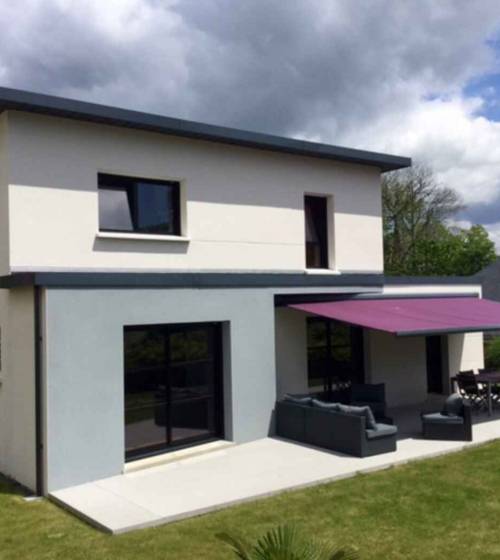 Terrasse moderne avec store banne (91)