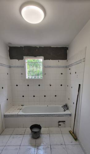 Ancienne salle de bain avant rénovation - Montauban 82000