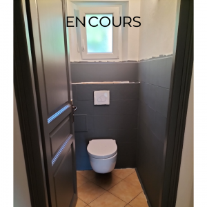 Rénovation de WC - Mélanie DEROUCK - La Maison Des Architectes