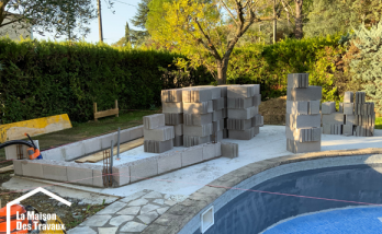 Création des fondations de l'extension