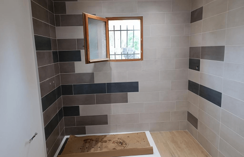 Rénovation d’une salle de bain à Saint Alban de Roche