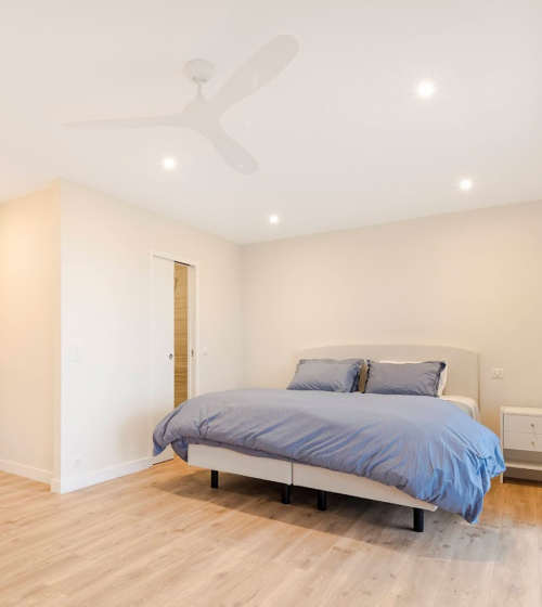 Rénovation d'une chambre parentale à Wimereux