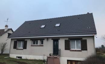 Façade avant rénovée