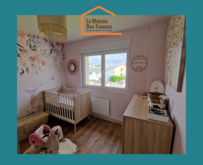 Chambre de petite fille rénover