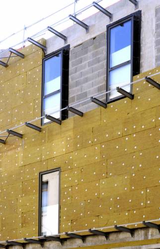 travaux d'isolation thermique sur bâtiment Morlaix (29)