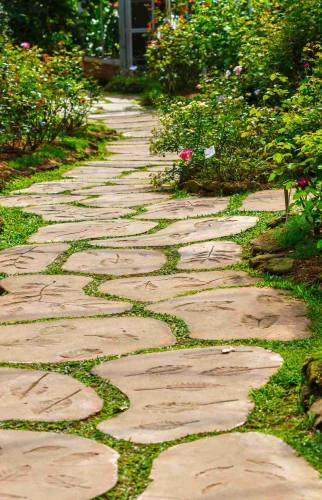 Réalisation d'une allée à CHAMBON SUR CISSE (41)