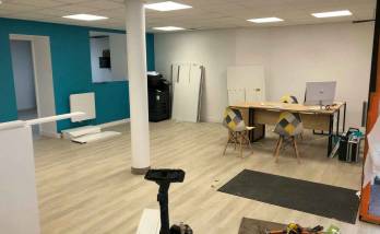 Rénovation agence immobilière - Quéven (56530)