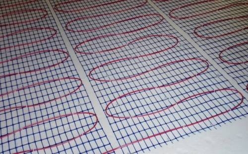 Installation d'un plancher chauffant électrique près d'Aix-les-Bains