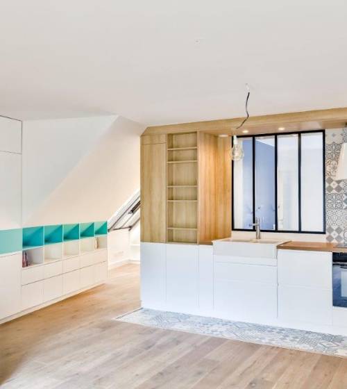 Aménagement de combles à Paris (75005)