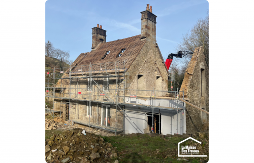 🛠️ Un ancien moulin en pleine transformation près de Bayeux ! 🔧🔥