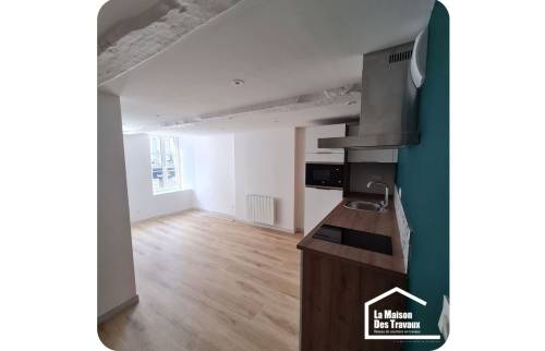 Rénovation intérieure d'un logement pour le mettre en location sur le secteur de Cherbourg 