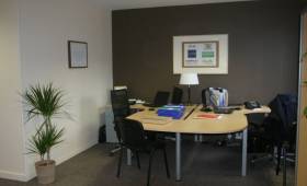 Bureau commercial revêtement 