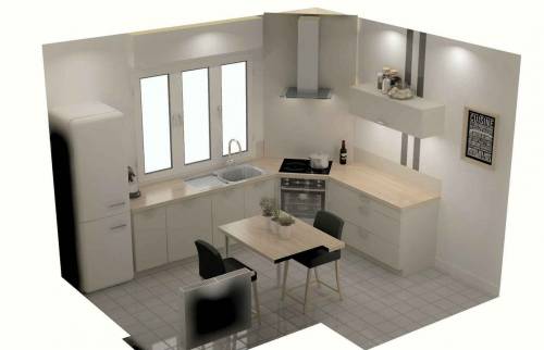 RENOVATION TOTALE DE CUISINE A DAMGAN 56750