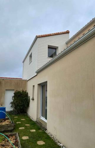 Surélévation de 14 m² à Vertou  