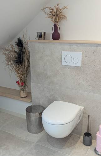 toilette suspendu 