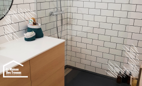 Transformation d'une Salle de Bain à Miramont-de-Guyenne : Quand le Moderne Rencontre le Rétro
