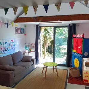Transformation d’un garage en salle de jeux à Angers - Noëlle Cognolato Lavaud - La Maison Des Architectes
