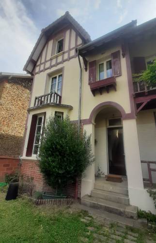 Avant le ravalement de la façade à colombage