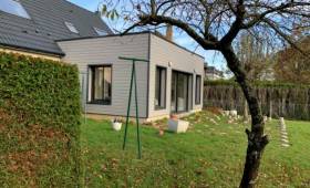 Extension Ossature Bois La Maison des Travaux Rouen 2