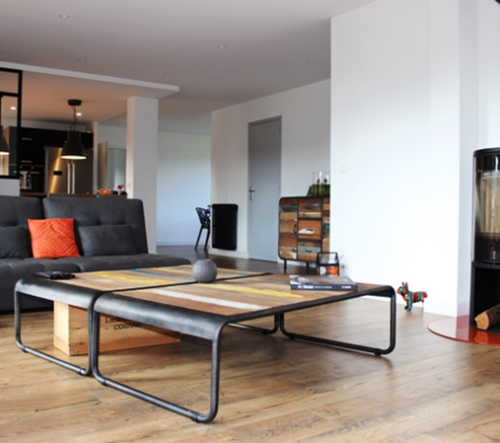 Le poêle dans le salon