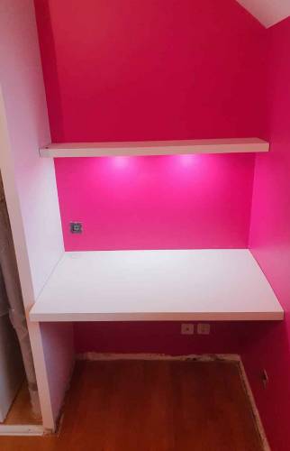 Rénovation d’une chambre de jeune fille près d’Annecy La Maison Des Travaux d’Annecy