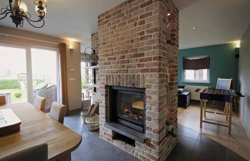 insert cheminée centrale 