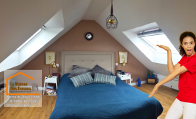 Aménagement de combles entre Anet et Saint-André-de-l’Eure – Transformez vos combles en une chambre cosy et lumineuse avec un aménagement sur mesure.