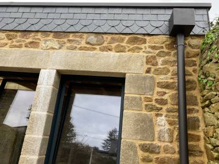 Agrandissement de maison en pierre à Arzon 56640