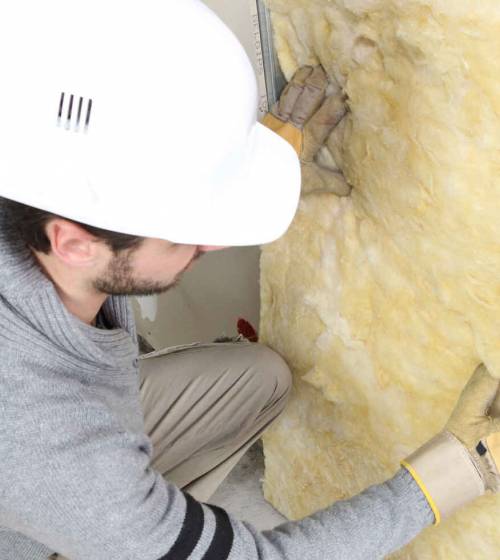 Mise en place de l'isolation verticale - Nantes 44