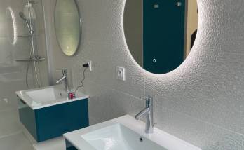 Rénovation d'une salle de bains à Bouguenais