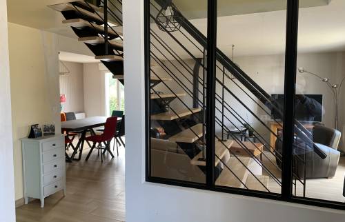 Installation d'une verrière 