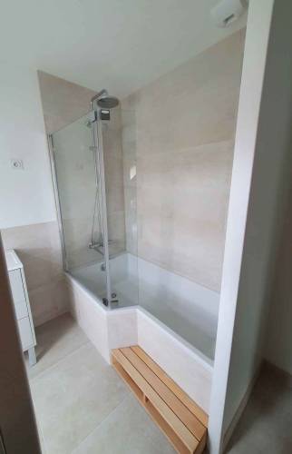 salle de bain aménagée