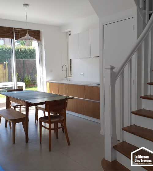 Aménagement intérieur en bois 