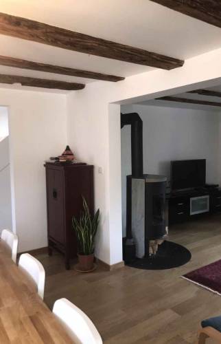 Faux plafond, parquet massif à Saint Louis