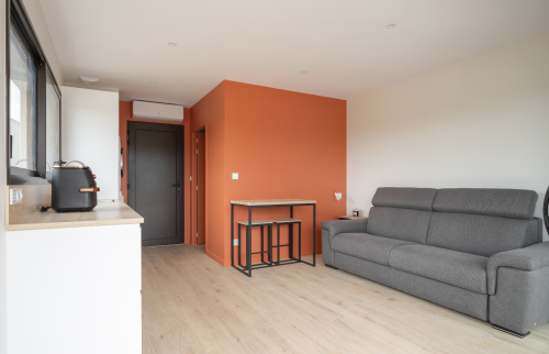 Extension de maison de 25 m² au Bignon - pièce pour les amis