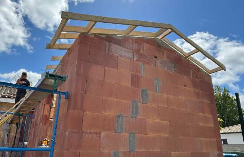 Avant toit PVC blanc 