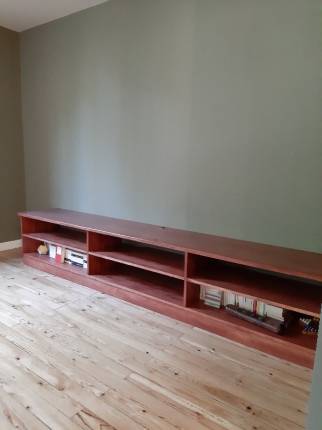 Meuble Tv rouge
