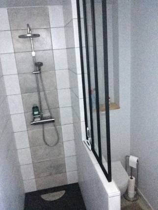 Douche avec verrière La Maison Des Travaux Vannes Sarzeau Pénestin