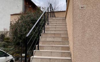 Rénovation de terrasses et escaliers extérieurs (69690 COURZIEU)