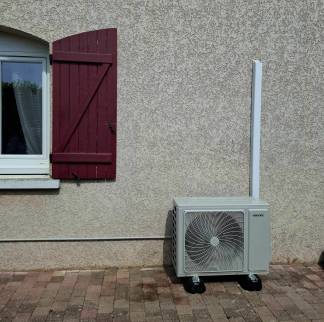 Installation de pompe à chaleur air air dans une maison - Meximieux 01800