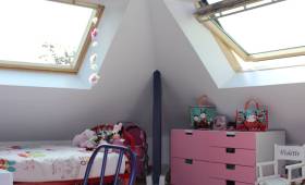 Création d'une chambre enfant sous combles