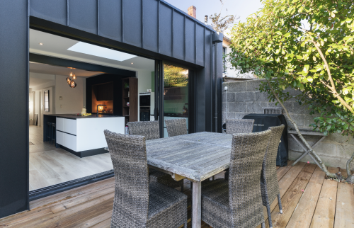 Rénovation complète d'une maison avec extension de 15 m²