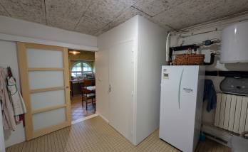 nouvel espace toilette extérieur travaux maison Guichen