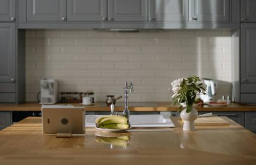 cuisine avec îlot central à Rambouillet