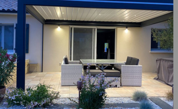 Pergola bioclimatique à La Flotte, Île-de-Ré