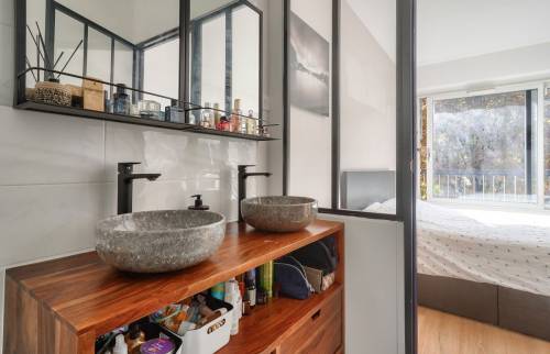 salle de bain rénovée