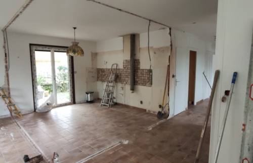 Rénovation d’une pièce à vivre à l’Isle d’Abeau