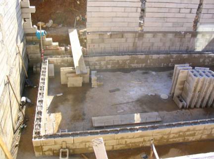 Piscine en construction Haguenau