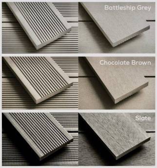 Nuancier de revêtement de sol extérieur en composite - Soignolles-en-Brie 77111