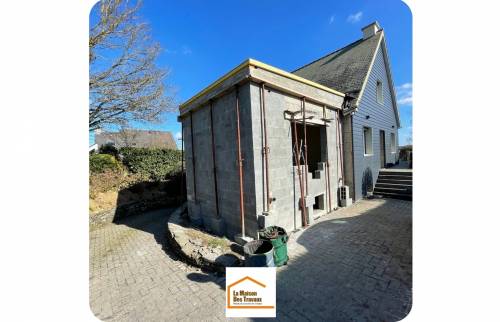 Avant / Après d'un agrandissement de maison